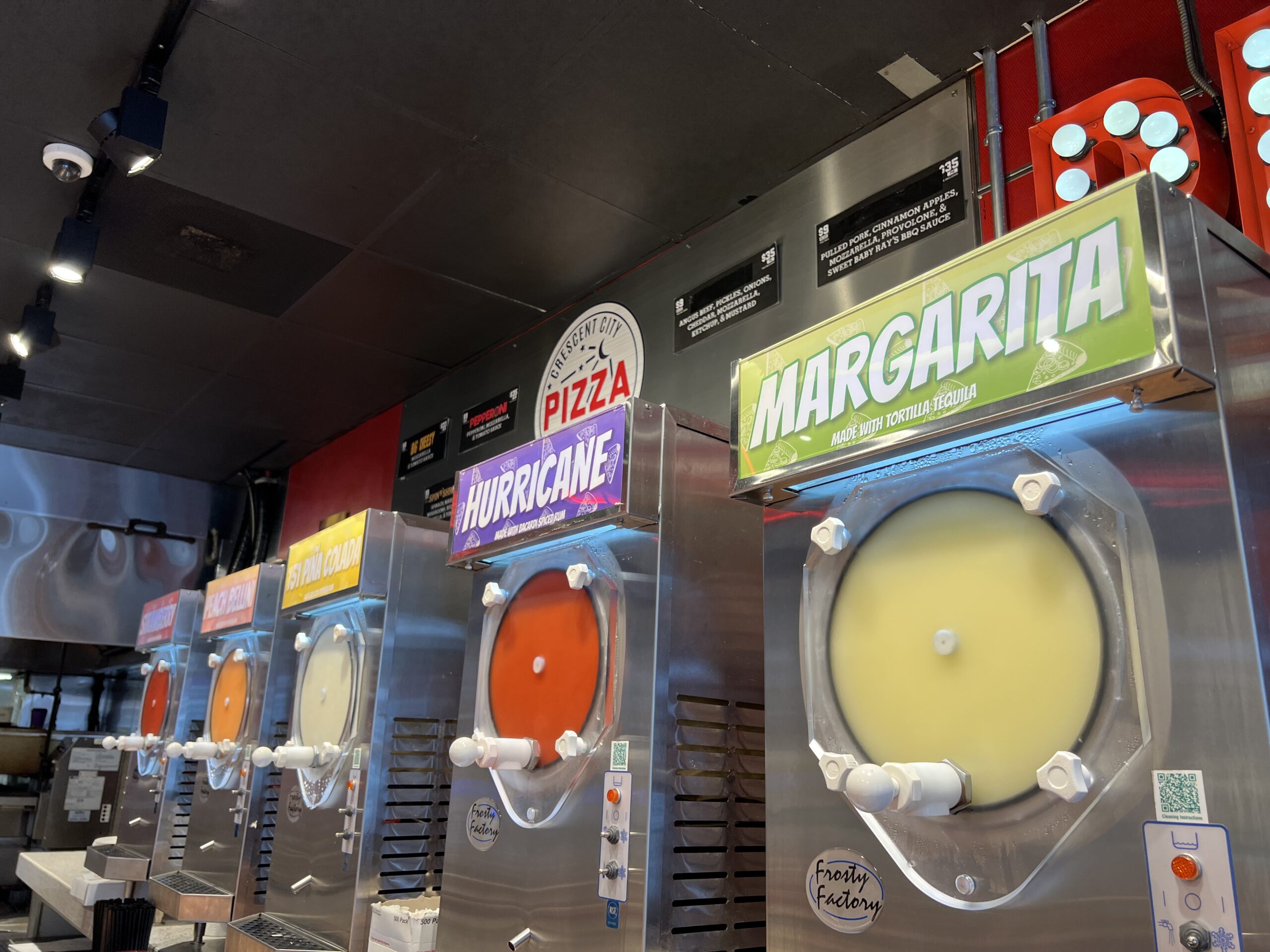 Daiquiris Crescent City Pizza Works Crescent City Pizza Works